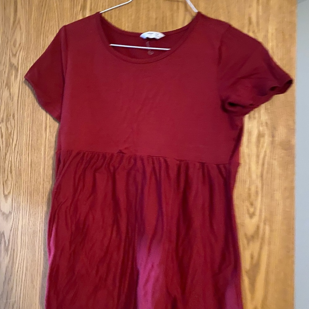 Classic Red Womens Dress